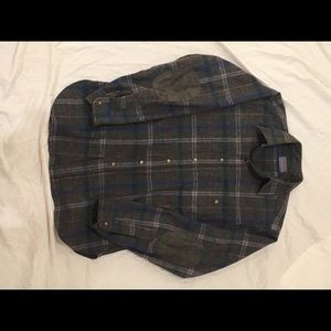 Vintage Pendleton 100% Virgin Wool Flannel